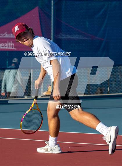 Thumbnail 2 in 5A Region 1 Tennis Tournament photogallery.
