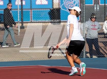 Thumbnail 3 in 5A Region 1 Tennis Tournament photogallery.