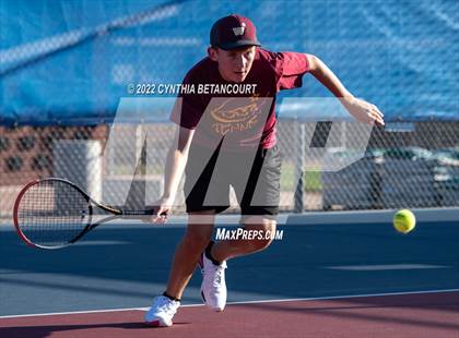 Thumbnail 3 in 5A Region 1 Tennis Tournament photogallery.