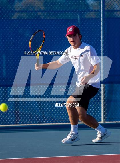 Thumbnail 2 in 5A Region 1 Tennis Tournament photogallery.