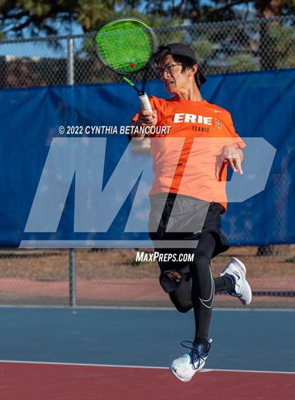 Thumbnail 3 in 5A Region 1 Tennis Tournament photogallery.