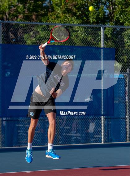 Thumbnail 2 in 5A Region 1 Tennis Tournament photogallery.