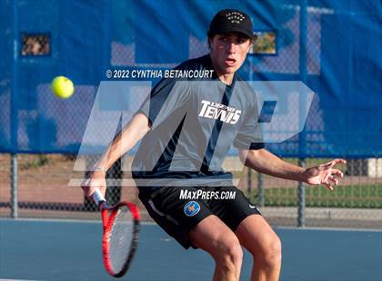 Thumbnail 2 in 5A Region 1 Tennis Tournament photogallery.
