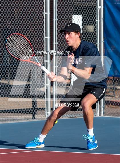 Thumbnail 2 in 5A Region 1 Tennis Tournament photogallery.