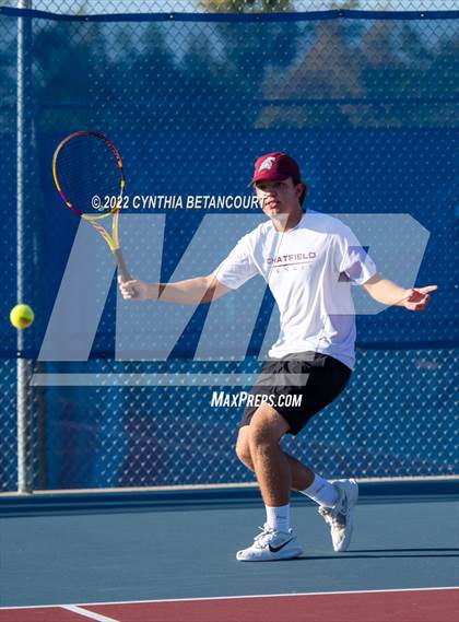 Thumbnail 1 in 5A Region 1 Tennis Tournament photogallery.