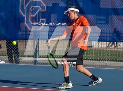 Thumbnail 2 in 5A Region 1 Tennis Tournament photogallery.