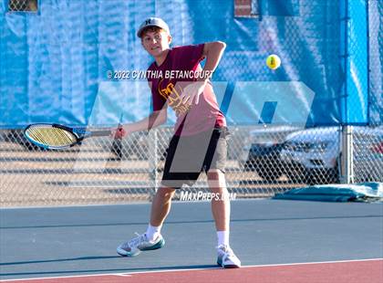 Thumbnail 2 in 5A Region 1 Tennis Tournament photogallery.