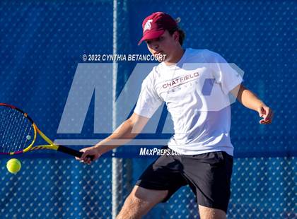 Thumbnail 2 in 5A Region 1 Tennis Tournament photogallery.