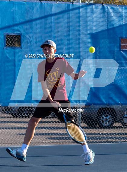 Thumbnail 2 in 5A Region 1 Tennis Tournament photogallery.