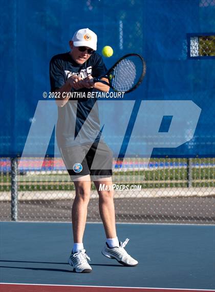 Thumbnail 1 in 5A Region 1 Tennis Tournament photogallery.