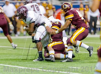 Thumbnail 2 in Flour Bluff vs. Harlandale (UIL 4A Division 1 Area Playoff) photogallery.