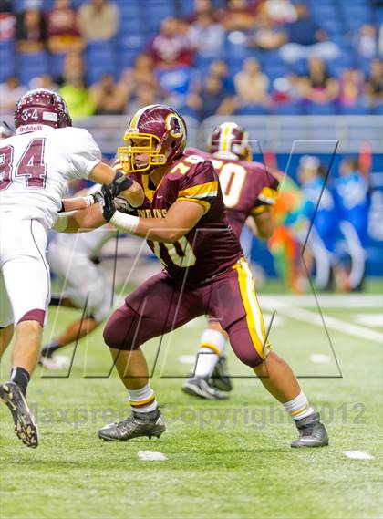 Thumbnail 3 in Flour Bluff vs. Harlandale (UIL 4A Division 1 Area Playoff) photogallery.
