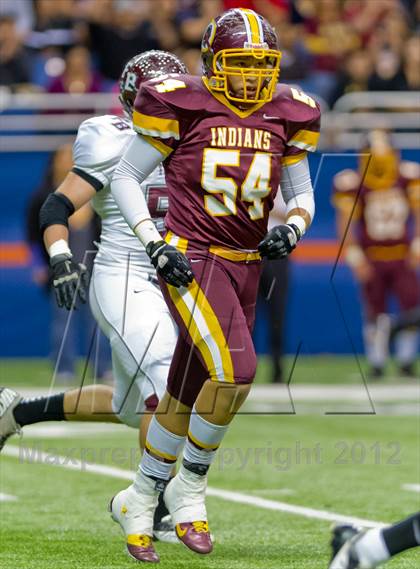 Thumbnail 2 in Flour Bluff vs. Harlandale (UIL 4A Division 1 Area Playoff) photogallery.