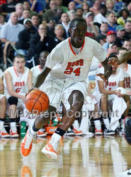 Thumbnail 3 in Burkburnett vs. Mexia (UIL 3A Semifinal) photogallery.