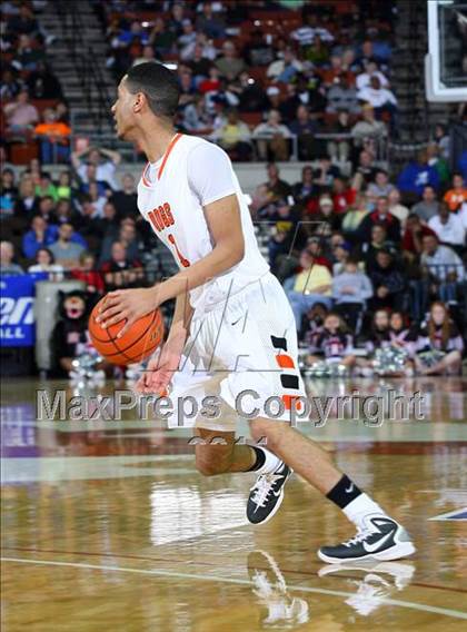 Thumbnail 2 in Burkburnett vs. Mexia (UIL 3A Semifinal) photogallery.