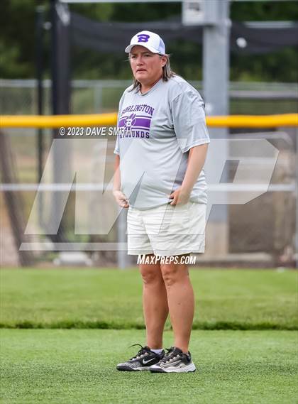 Thumbnail 2 in Benton vs Burlington (Xavier Varsity Classic) photogallery.