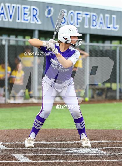 Thumbnail 2 in Benton vs Burlington (Xavier Varsity Classic) photogallery.