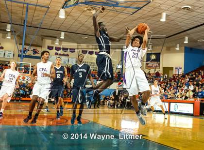 Thumbnail 2 in Christ Presbyterian Academy vs LaLumiere (Marshall County Hoopfest) photogallery.