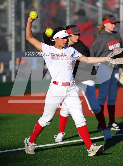 Thumbnail 2 in Redwood vs. Marin Catholic (CIF NCS MCAL Championship) photogallery.