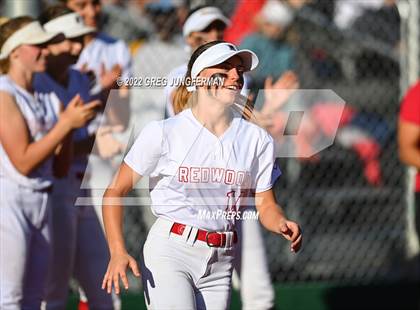 Thumbnail 3 in Redwood vs. Marin Catholic (CIF NCS MCAL Championship) photogallery.