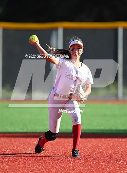 Thumbnail 3 in Redwood vs. Marin Catholic (CIF NCS MCAL Championship) photogallery.