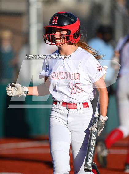 Thumbnail 3 in Redwood vs. Marin Catholic (CIF NCS MCAL Championship) photogallery.