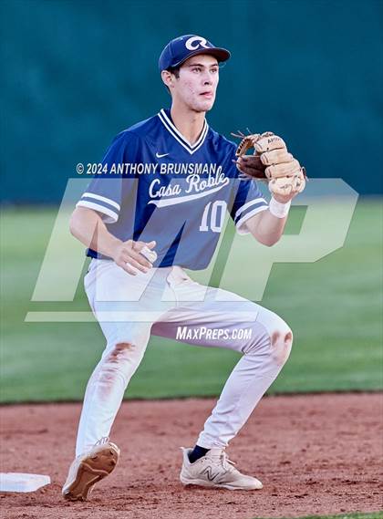 Thumbnail 3 in Twelve Bridges vs. Casa Roble (CIF SJS D4 Final) photogallery.