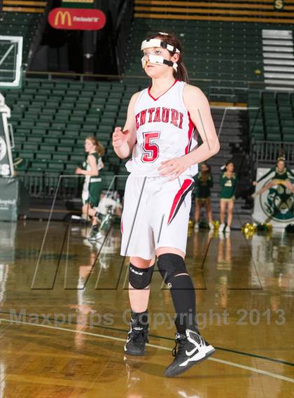 Thumbnail 3 in Centauri vs. Bishop Machebeuf (CHSAA 3A Great 8) photogallery.