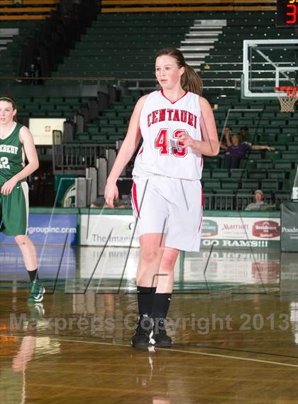 Thumbnail 3 in Centauri vs. Bishop Machebeuf (CHSAA 3A Great 8) photogallery.