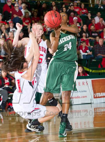 Thumbnail 2 in Centauri vs. Bishop Machebeuf (CHSAA 3A Great 8) photogallery.