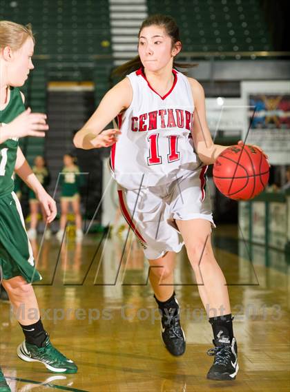 Thumbnail 1 in Centauri vs. Bishop Machebeuf (CHSAA 3A Great 8) photogallery.