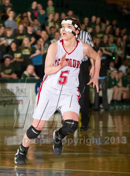 Thumbnail 1 in Centauri vs. Bishop Machebeuf (CHSAA 3A Great 8) photogallery.