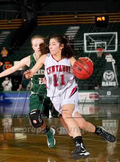 Thumbnail 2 in Centauri vs. Bishop Machebeuf (CHSAA 3A Great 8) photogallery.