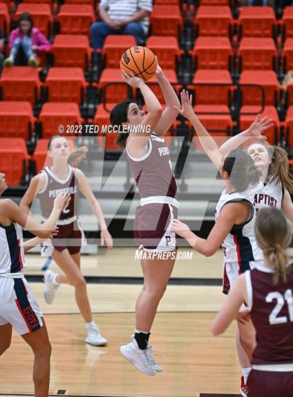 Thumbnail 3 in Perryville vs Baptist Prep photogallery.