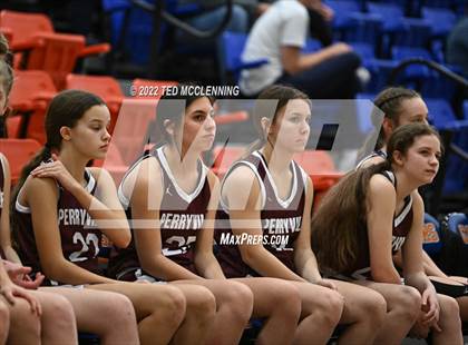 Thumbnail 2 in Perryville vs Baptist Prep photogallery.