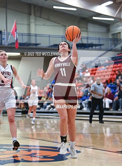 Thumbnail 3 in Perryville vs Baptist Prep photogallery.