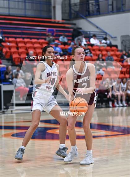 Thumbnail 3 in Perryville vs Baptist Prep photogallery.