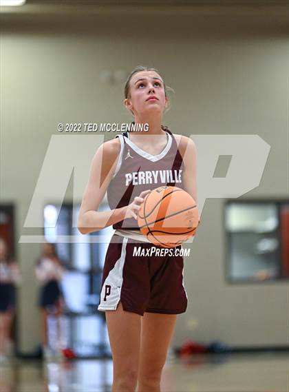 Thumbnail 2 in Perryville vs Baptist Prep photogallery.