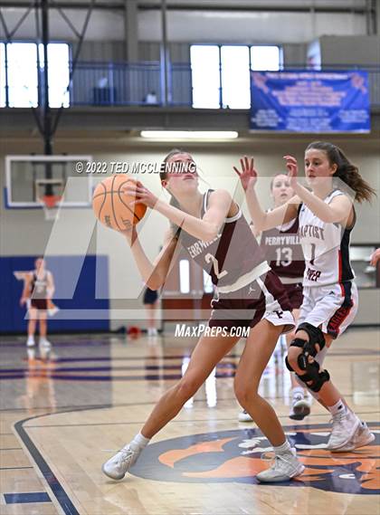 Thumbnail 2 in Perryville vs Baptist Prep photogallery.