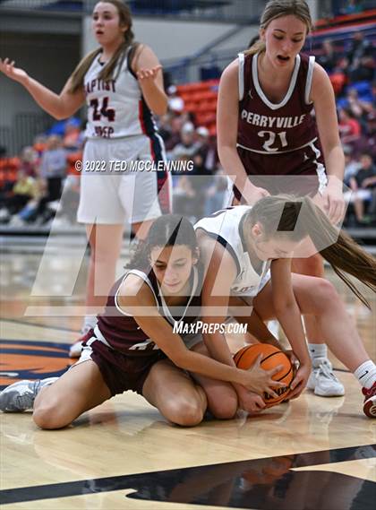 Thumbnail 3 in Perryville vs Baptist Prep photogallery.