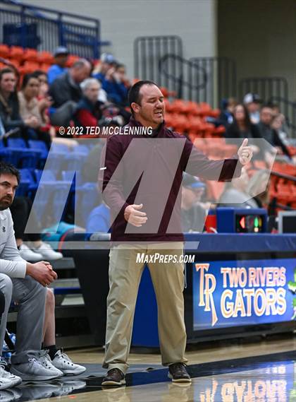 Thumbnail 3 in Perryville vs Baptist Prep photogallery.