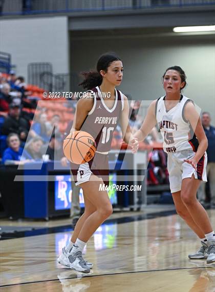 Thumbnail 2 in Perryville vs Baptist Prep photogallery.
