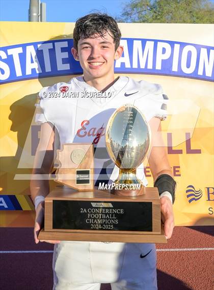 Thumbnail 2 in Scottsdale Christian Academy vs Pima (AIA 2A Division Final - Awards) photogallery.