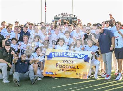 Thumbnail 2 in Scottsdale Christian Academy vs Pima (AIA 2A Division Final - Awards) photogallery.