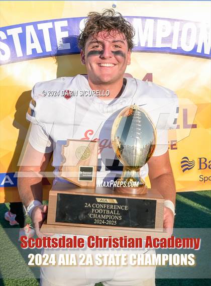 Thumbnail 3 in Scottsdale Christian Academy vs Pima (AIA 2A Division Final - Awards) photogallery.