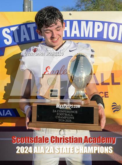 Thumbnail 3 in Scottsdale Christian Academy vs Pima (AIA 2A Division Final - Awards) photogallery.