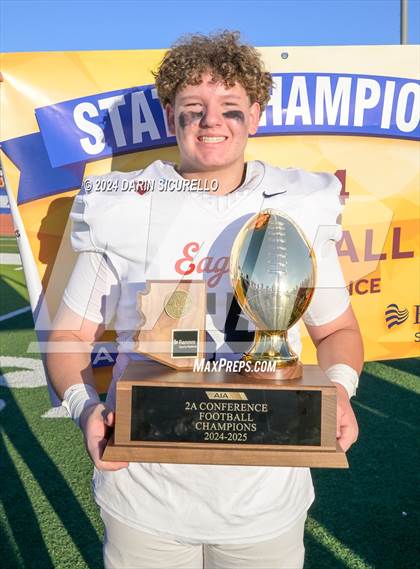 Thumbnail 3 in Scottsdale Christian Academy vs Pima (AIA 2A Division Final - Awards) photogallery.
