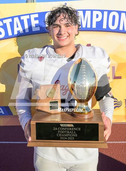 Thumbnail 1 in Scottsdale Christian Academy vs Pima (AIA 2A Division Final - Awards) photogallery.