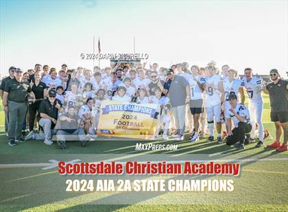 Thumbnail 1 in Scottsdale Christian Academy vs Pima (AIA 2A Division Final - Awards) photogallery.