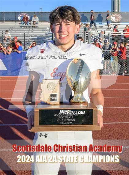 Thumbnail 1 in Scottsdale Christian Academy vs Pima (AIA 2A Division Final - Awards) photogallery.